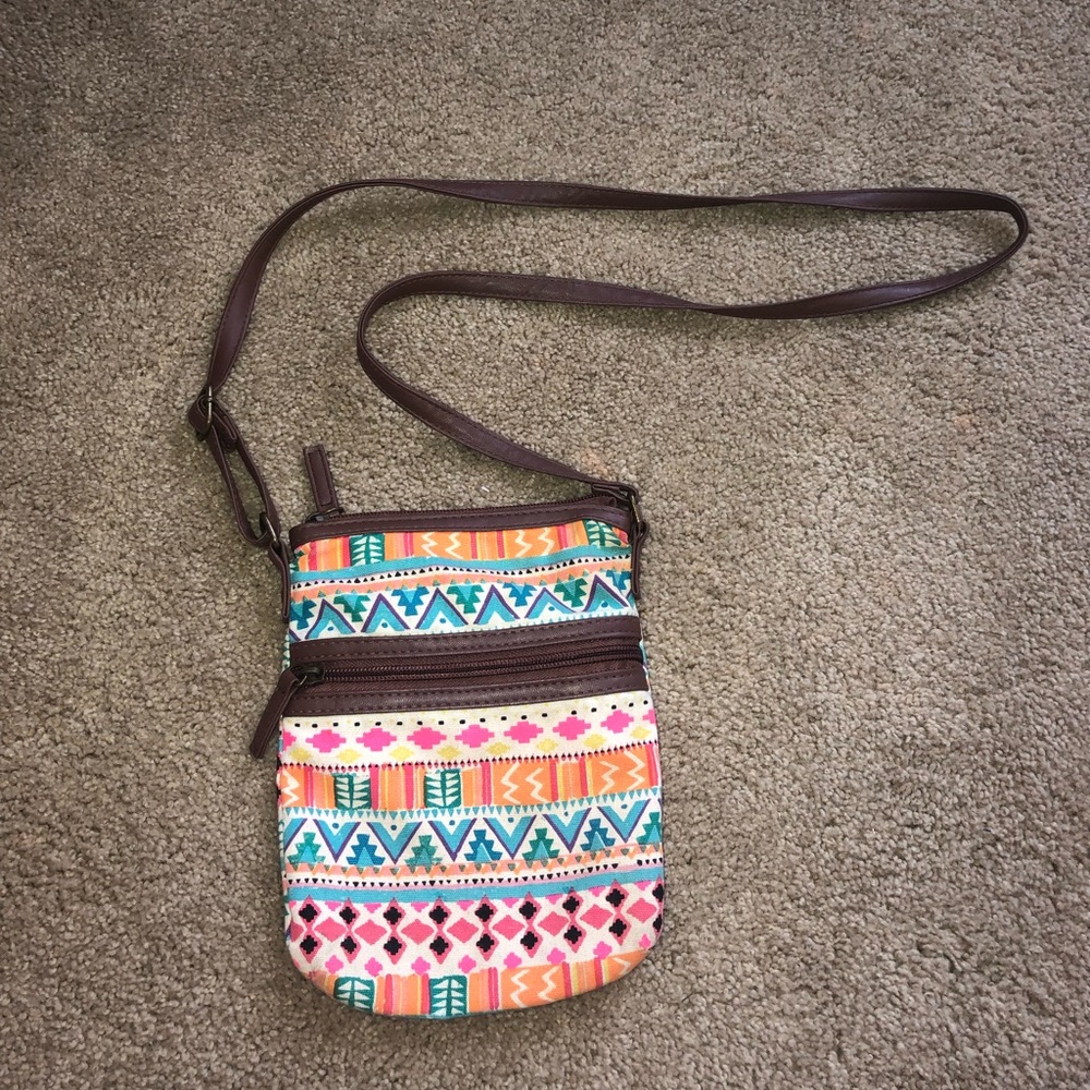 Cute tribal cross body bag